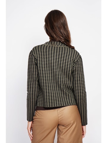 ASSUILI Blazer in Schwarz/ Khaki