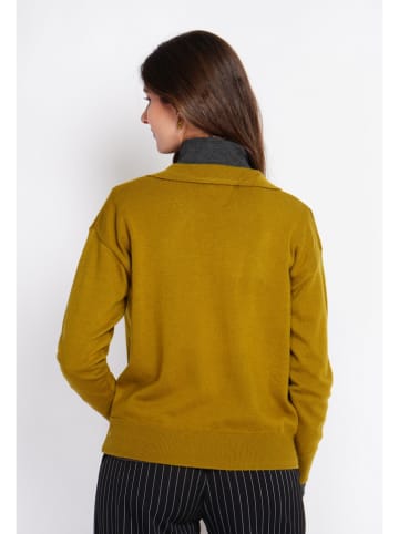 ASSUILI Pullover in Senf