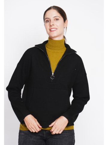 ASSUILI Pullover in Schwarz