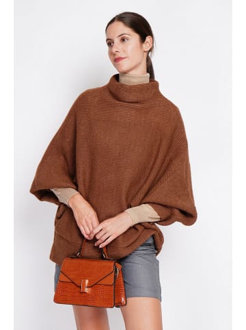 ASSUILI Pullover in Braun