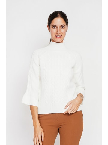 ASSUILI Pullover in Weiß