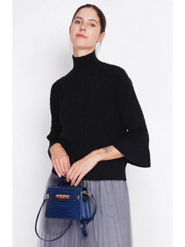 ASSUILI Pullover in Schwarz