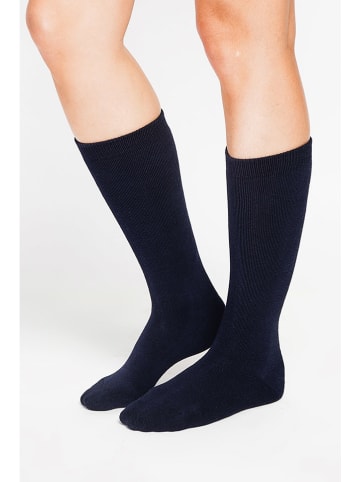 ASSUILI Podkolanówki w kolorze granatowym