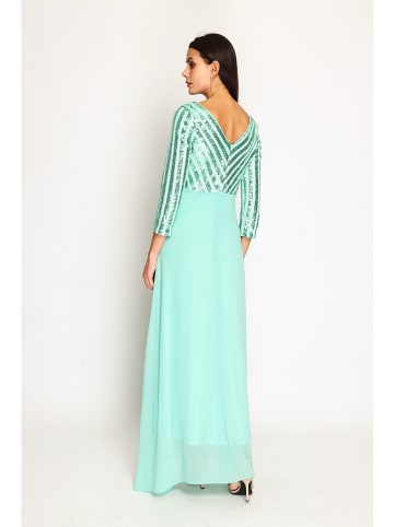 ASSUILI Kleid in Hellgrün