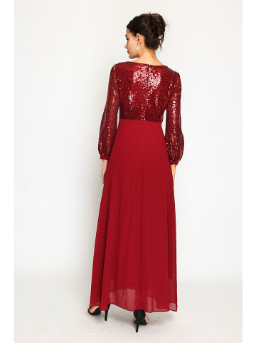 ASSUILI Jurk bordeaux