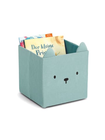 Zeller Pudełko w kolorze błękitnym - 28 x 28 x 28 cm