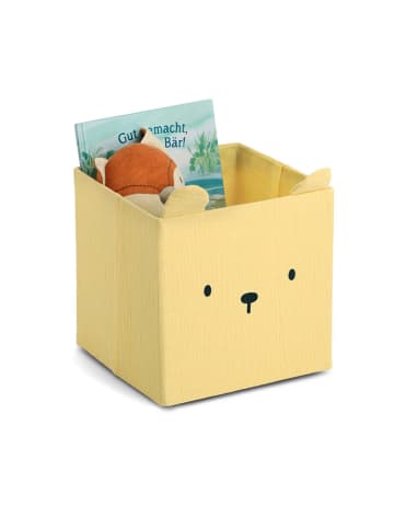 Zeller Pudełko w kolorze żółtym - 28 x 28 x 28 cm