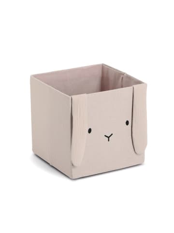 Zeller Aufbewahrungsbox "Hase" in Beige - (B)28 x (H)28 x (T)28 cm