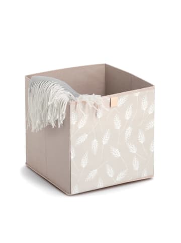 Zeller 2er-Set: Aufbewahrungsboxen in Beige - (B)32 x (H)32 x (T)32 cm
