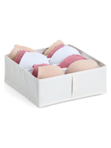 Zeller 2er-Set: Aufbewahrungsboxen in Beige - (B)30 x (H)30 x (T)11 cm