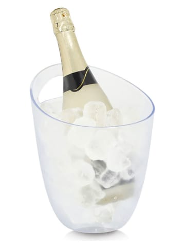 Zeller Weinkühler in Transparent - (H)24 x Ø 20 cm