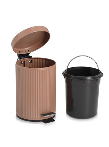 Zeller Kosz w kolorze jasnobrązowym na śmieci - 3 l