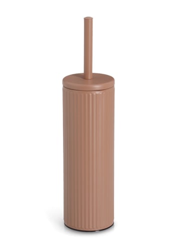 Zeller Szczotka WC w kolorze jasnobrązowym - wys. 40 x Ø 9,7 cm