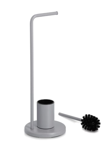 Zeller WC-Garnitur in Grau - (H)63 x Ø 22 cm