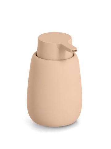 Zeller Seifenspender in Creme - (H)14 x Ø 9 cm
