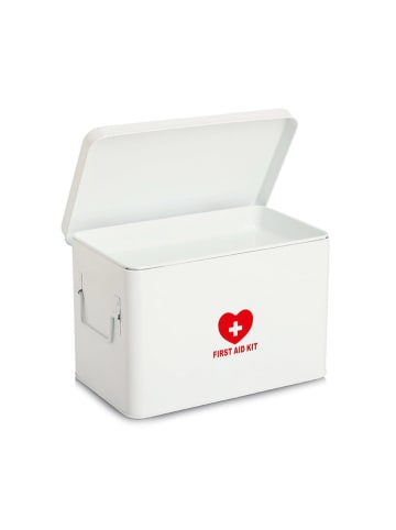 Zeller Pudełko medyczne w kolorze białym - 31 x 19 x 20 cm