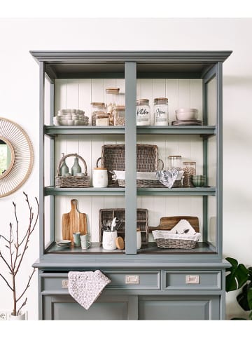 Zeller Pojemniki (2 szt.) "Tea" w kolorze biało-jasnobrązowym - 750 ml