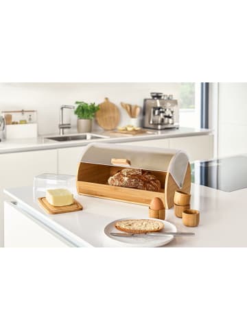 Zeller Brotkasten in Hellbraun - (B)39 x (H)19 x (T)25 cm