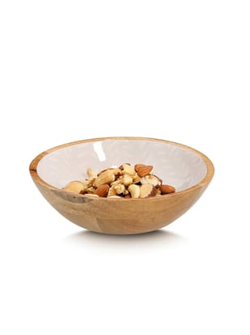 Zeller Schale in Hellbraun/ Beige - (H)6 x Ø 20 cm