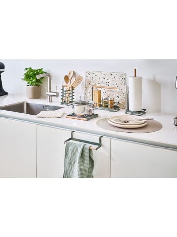 Zeller Türhandtuchhalter in Grün - (B)24 x (H)5 x (T)10 cm