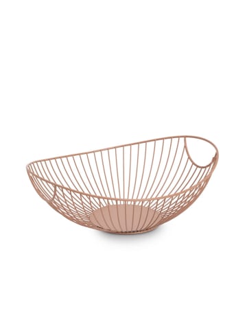 Zeller Obstkorb in Hellbraun - (B)33 x (H)11,5 x (T)26 cm