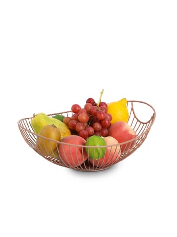 Zeller Obstkorb in Hellbraun - (B)33 x (H)11,5 x (T)26 cm