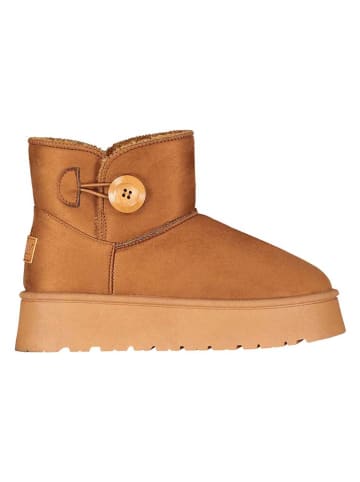 Geographical Norway Winterboots "Osiris" in Hellbraun