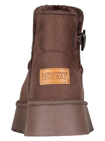 Geographical Norway Winterboots "Osiris" in Braun