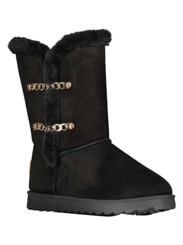 Geographical Norway Kozaki zimowe "Ovassion" w kolorze czarnym