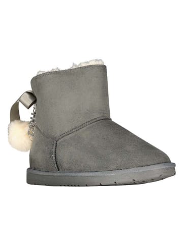 Geographical Norway Winterboots "Oponpon" in Grau