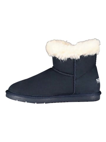 Geographical Norway Winterboots "Oneigebout" in Dunkelblau