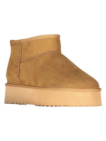 Geographical Norway Winterboots "Orage" in Hellbraun