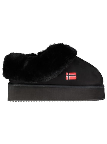 Geographical Norway Hausschuhe "Oninkasi" in Schwarz