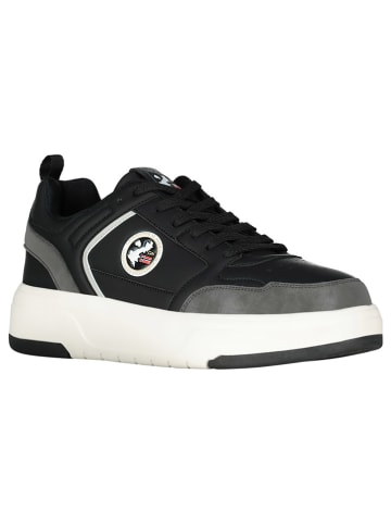 Geographical Norway Sneakers "Oasis" in Schwarz