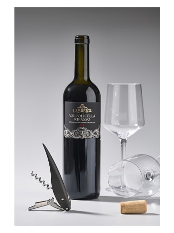 Zone Denmark Korkociąg "Feather" w kolorze czarnym - dł. 12,8 cm