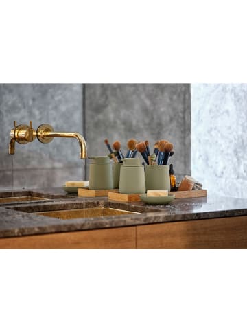 Zone Denmark Seifenschale "Nova One" in Grau/ Grün - Ø 11 cm x (H)2,5 cm