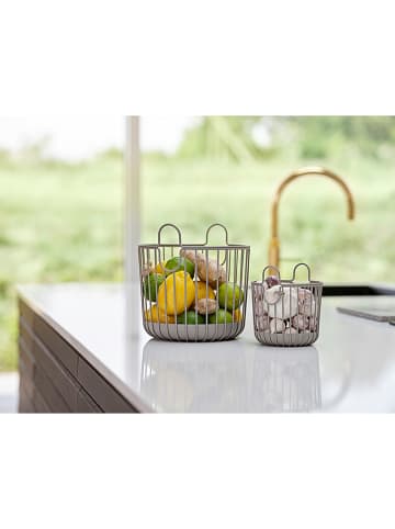 Zone Denmark Koszyk "Inu" w kolorze beżowym - wys. 13,5 x Ø 10,5 cm