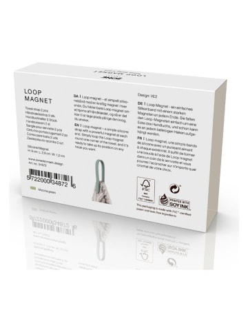 Zone Denmark Uchwyty (2 szt.) w kolorze jasnozielonym na ręczniki