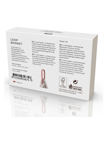 Zone Denmark 2-delige set: handdoekhouders oudroze