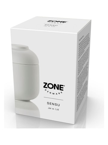 Zone Denmark Opbergpot "Sensu" wit - (H)9 cm x Ø 6,5 cm