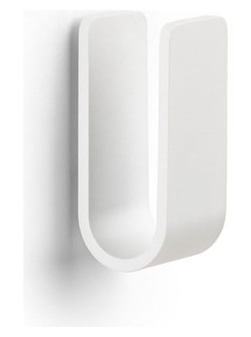 Zone Denmark Haczyk ścienny "Ume" w kolorze białym - 3,5 x 8 x 3,4 cm