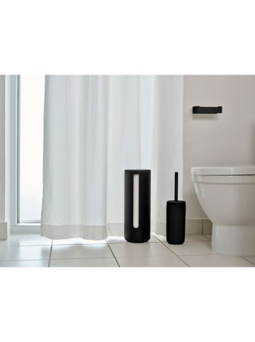Zone Denmark Toilettenpapierhalter "Ume" in Schwarz - (L)16,4 x (H)4 x (T)7,6 cm
