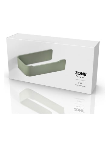 Zone Denmark Toiletrolhouder "Ume" lichtgroen - (L)16,4 x (H)4 x (D)7,6 cm