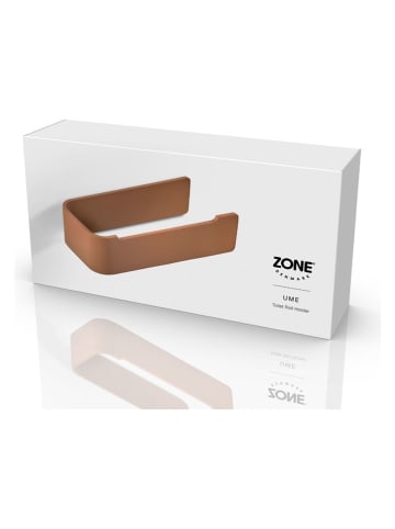 Zone Denmark Toiletrolhouder "Ume" lichtbruin - (L)16,4 x (H)4 x (D)7,6 cm