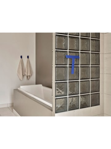 Zone Denmark Douchewisser "Ume" blauw - (L)24 x (B)22 cm