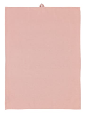 SÖDAHL 2er-Set: Geschirrtücher "Blocks" in Rosa/ Beige - (L)70 x (B)50 cm