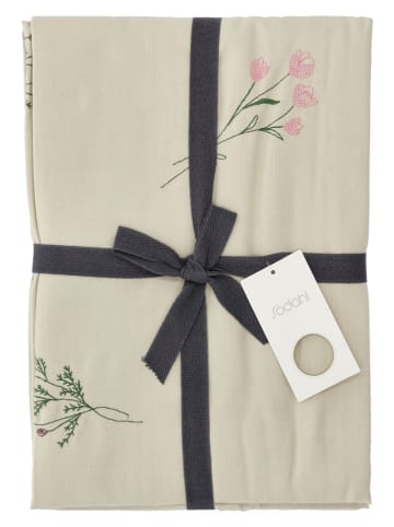 SÖDAHL Tafellaken "Charm Beige" beige - (L)220 x (B)140 cm