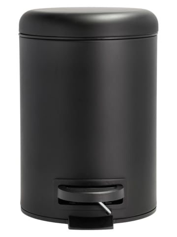 SÖDAHL Toiletafvalemmer "Mono" zwart - 3,0 l