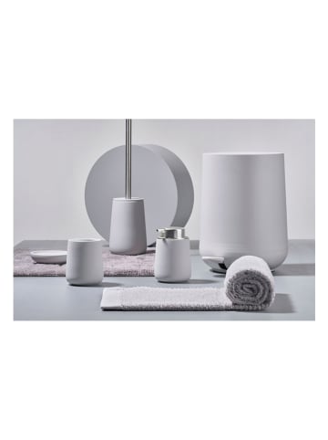 Zone Denmark 2er-Set: Zahnputzbecher "Nova" in Hellgrau - (H)11 x Ø 8 cm