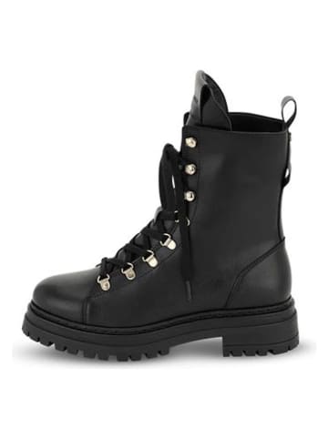 Hey Marly Leren boots zwart